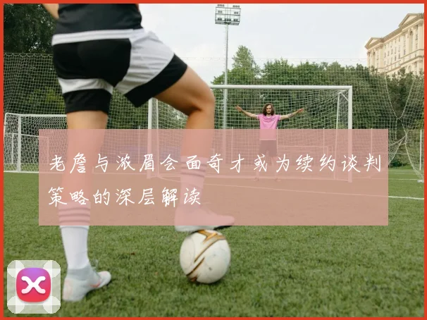 老詹与浓眉会面奇才或为续约谈判策略的深层解读